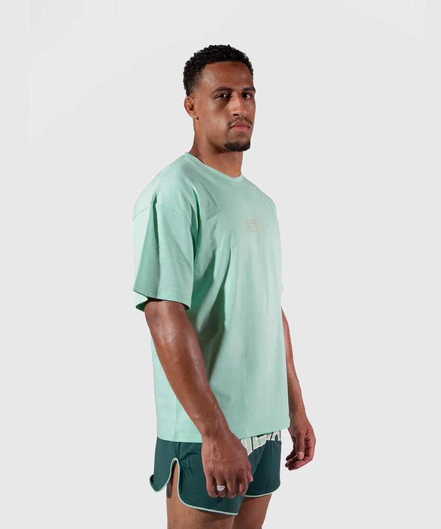 Metal Boxe Deep Waters Baumwoll-T-Shirt - Grün