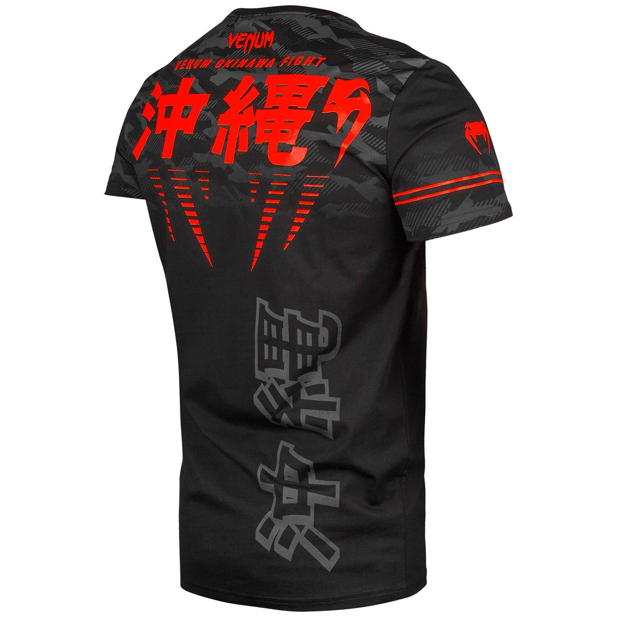 T-shirt Venum Okinawa 2.0 - Noir/Rouge - Exclusivité