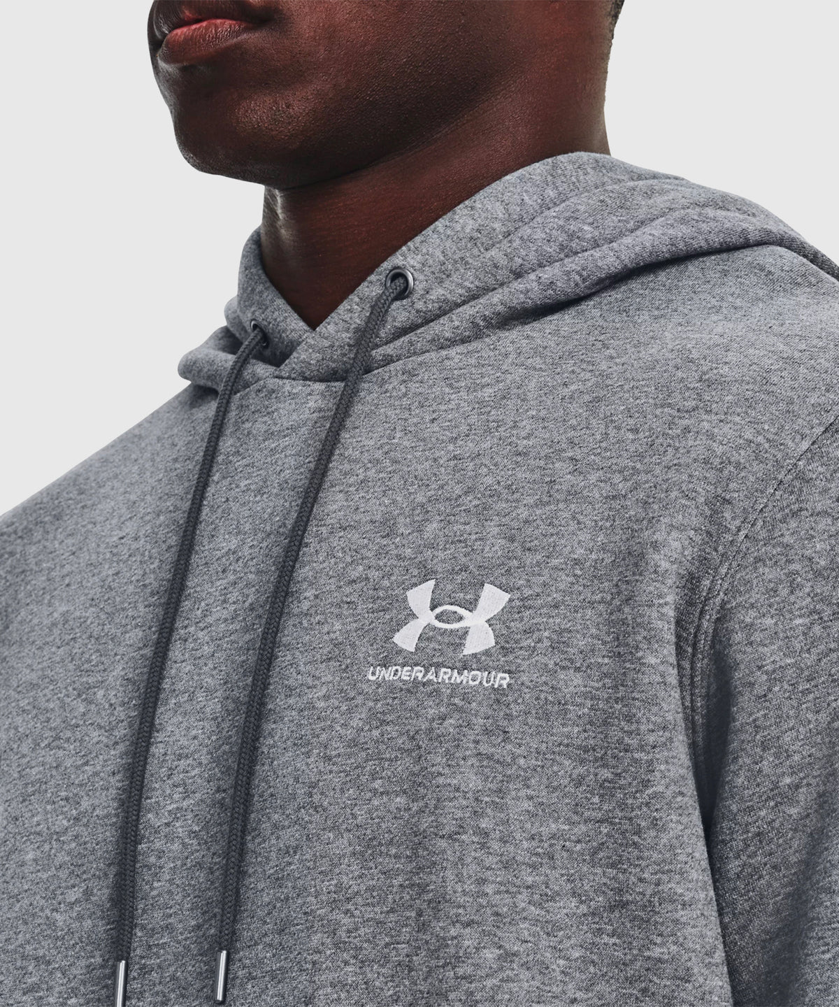 Sweat À Capuche Under Armour Ua Essential Fleece - Gris