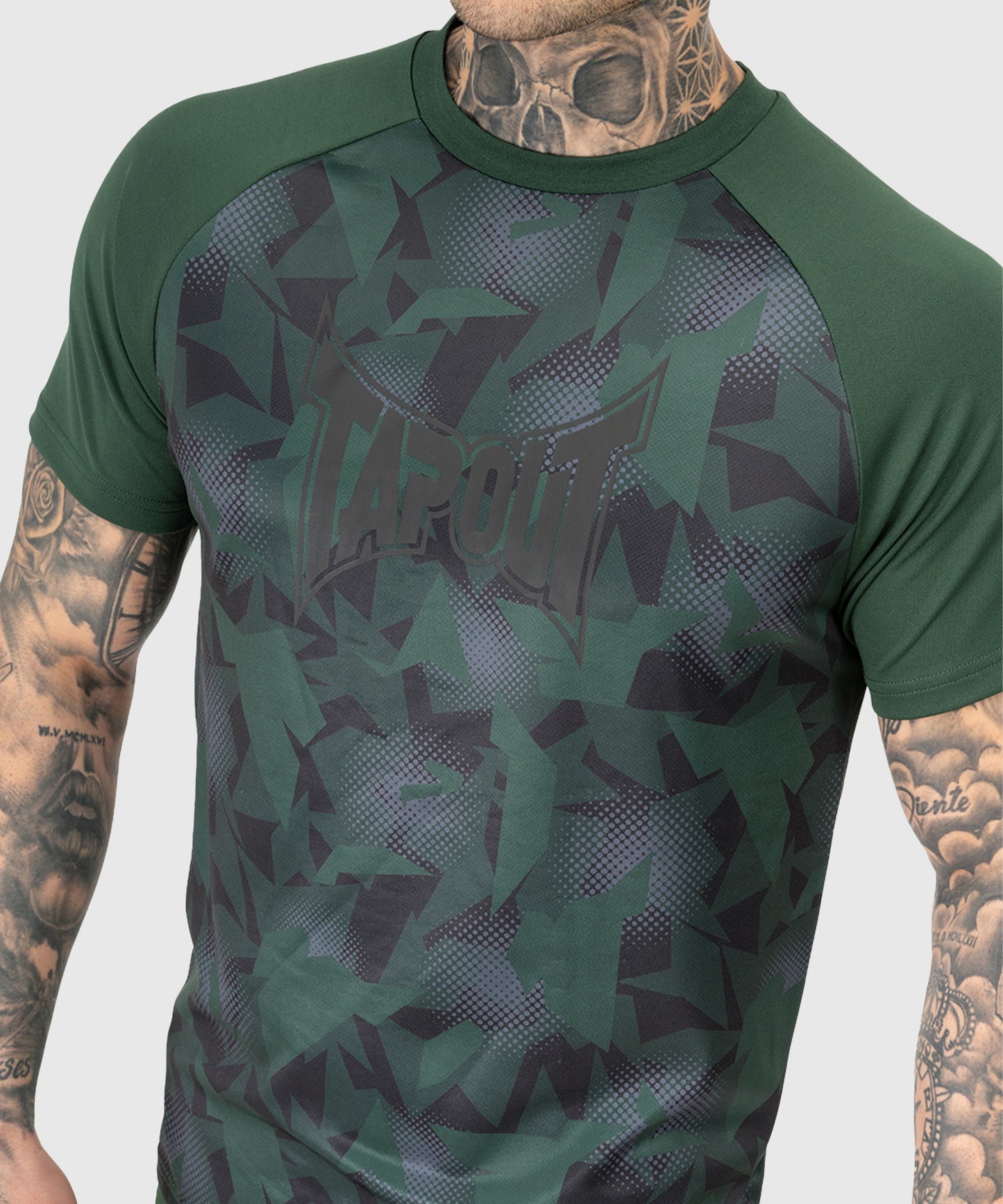 Tapout Training Graphic T-Shirt - Schwarz/Grün