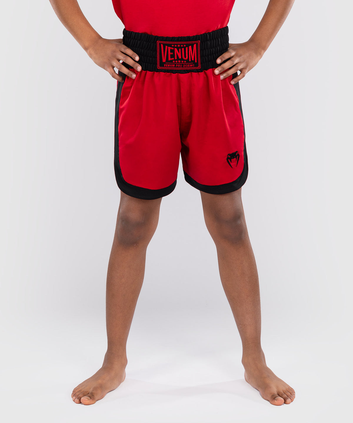Venum Classic Kids Boxing Shorts - Cherry Red