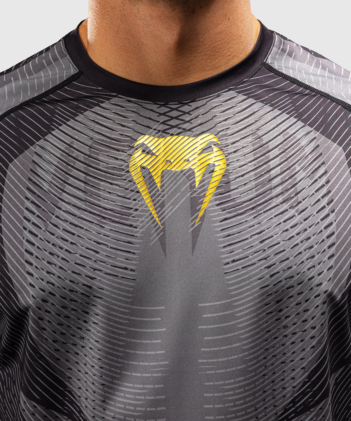 Venum Galactic 3.0 Dry Tech T-Shirt - Black/Gold