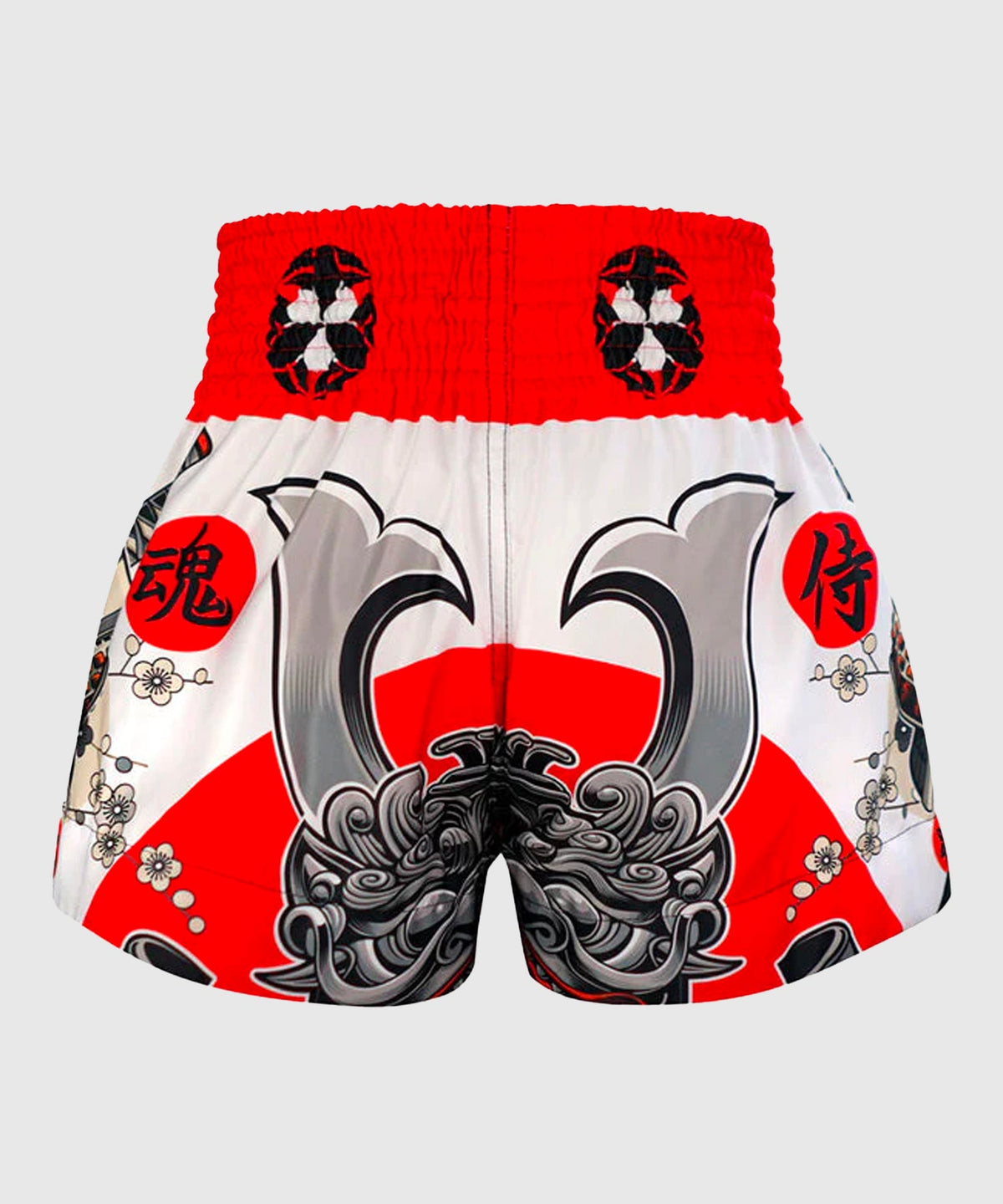 Tuff Samurai Of Siam Pantalones de Muay Thai - Blanco