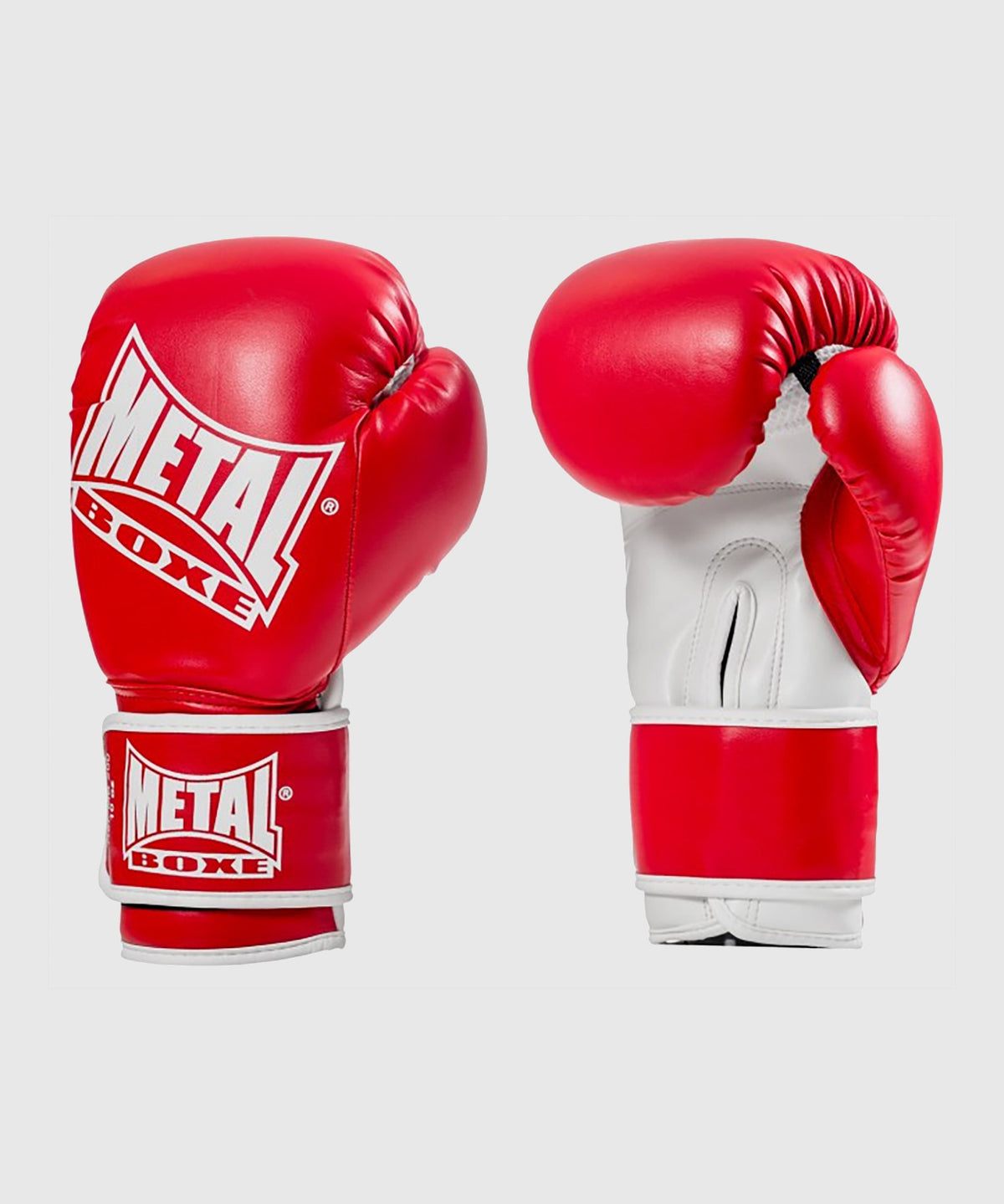 Gants de Metal Boxe Entrainement MultiBoxe - Rouge
