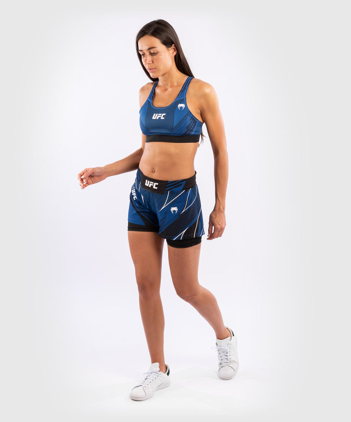 Fightshort Femme UFC Venum Authentic Fight Night - Coupe Courte - Bleu