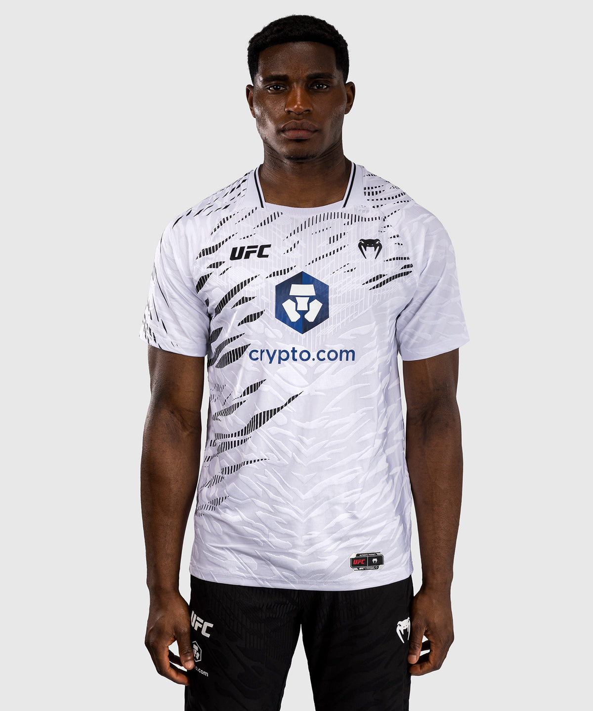 UFC Fusion by Venum Authentic Fight Night Maglietta Dry Tech per Uomo - Bianco