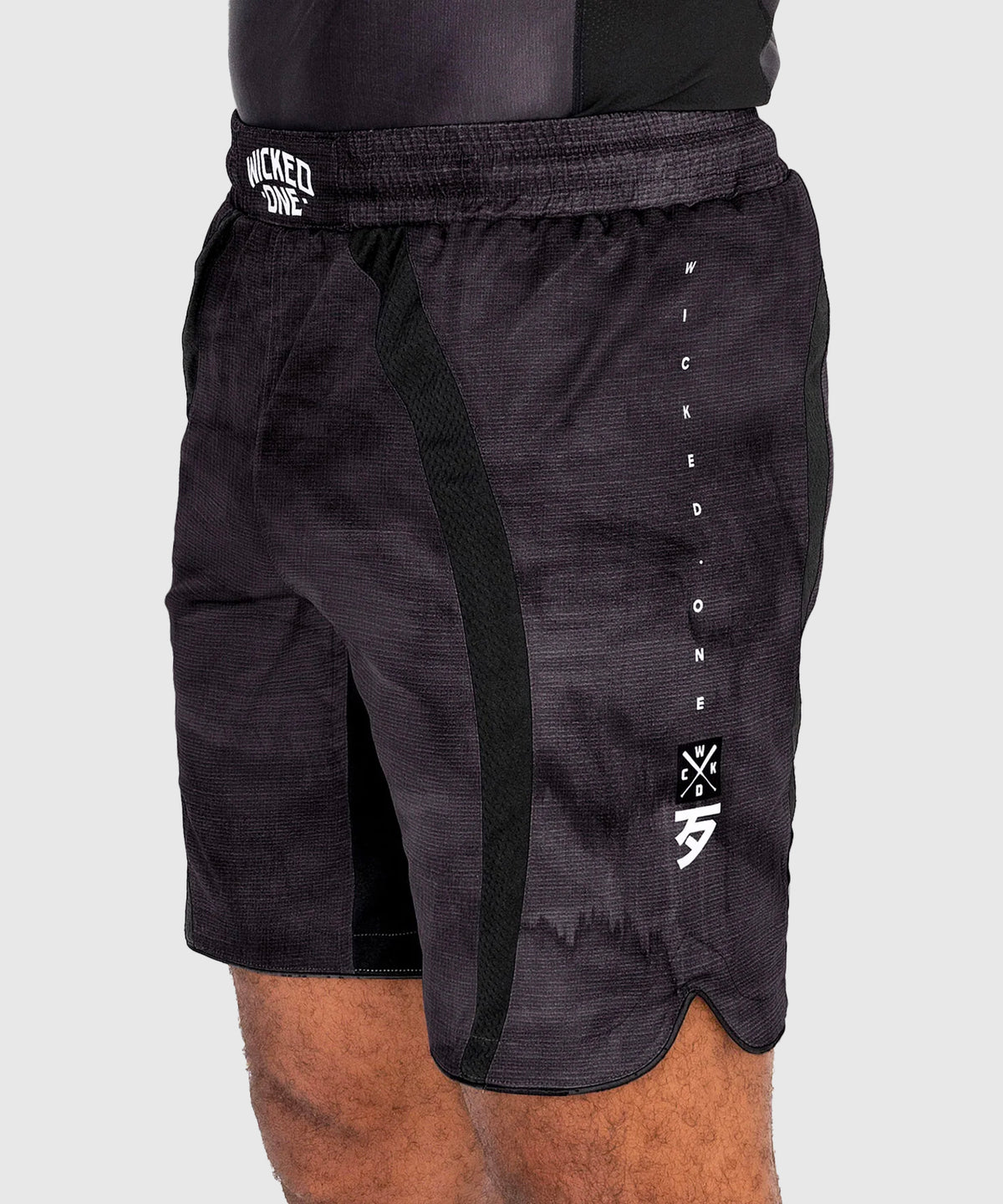 Wicked One Eager Contest Fight Shorts - Black