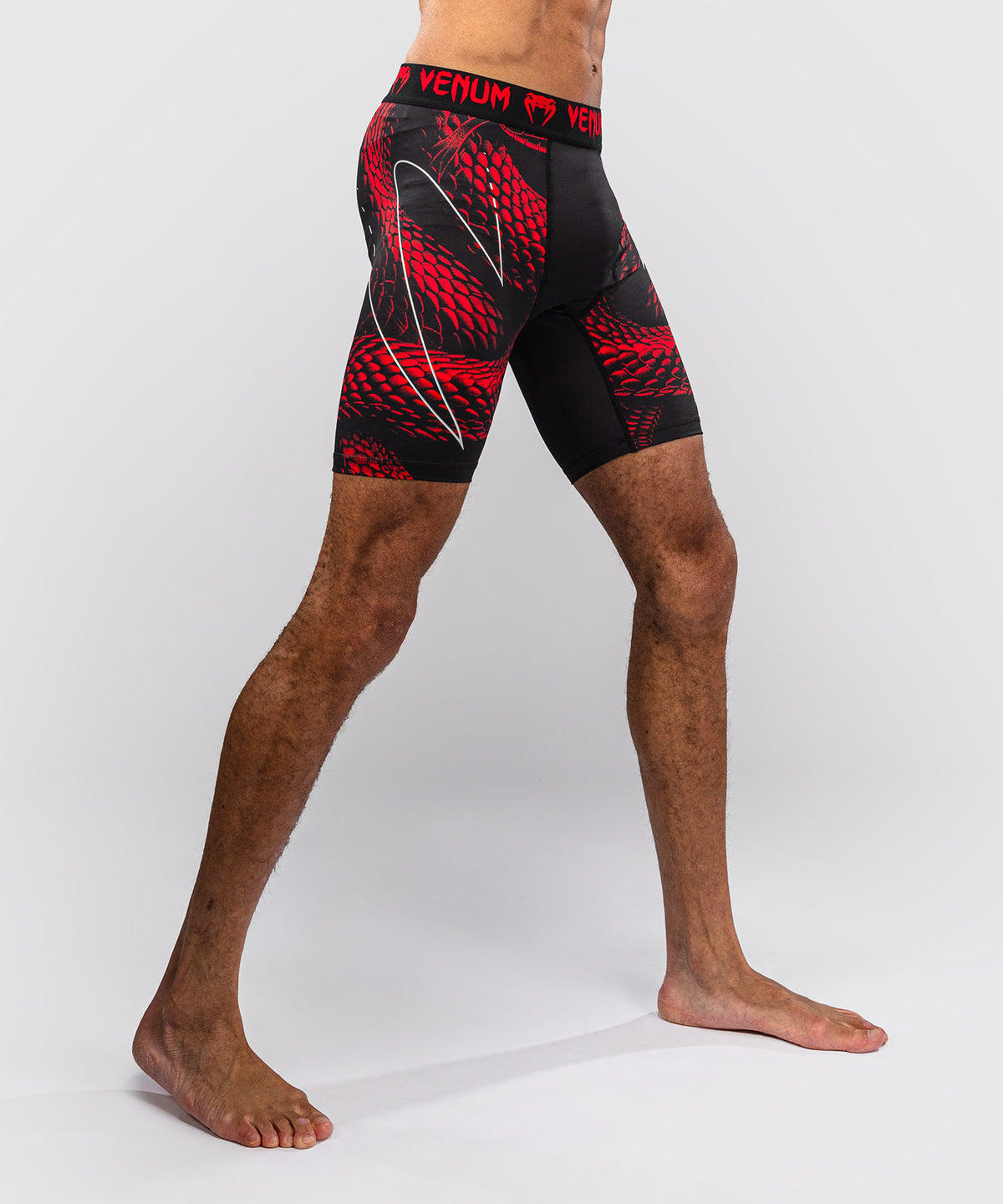 Venum Matupa Pantaloncini a Compressione - Nero/Rosso/Argento