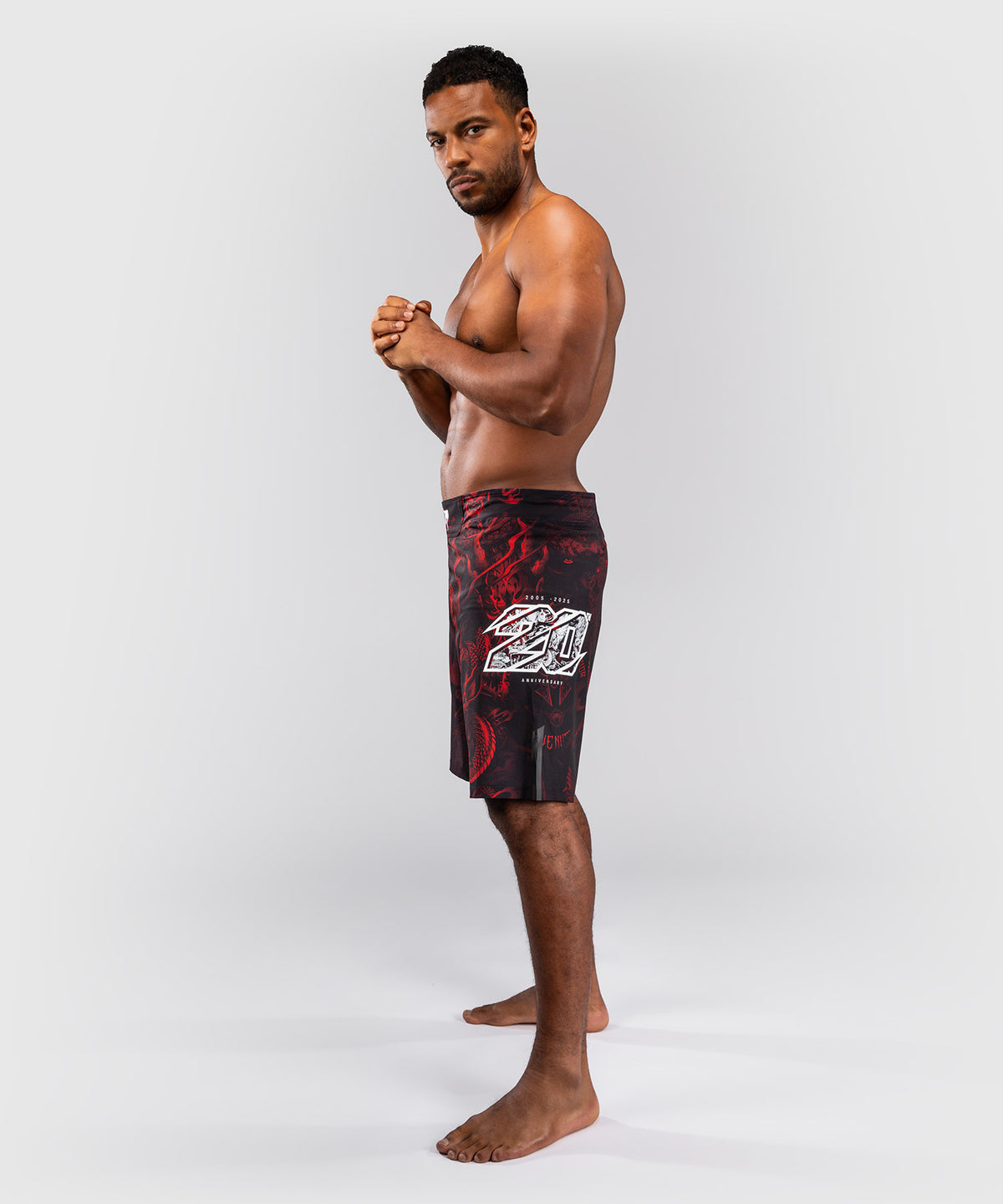 Short de Combat Venum 20th Anniversary - Noir/Rouge