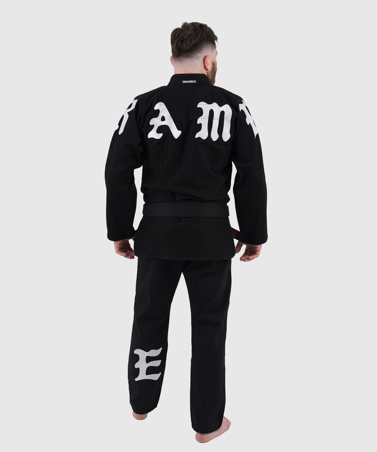 Scramble Glyph BJJ Gi - Black