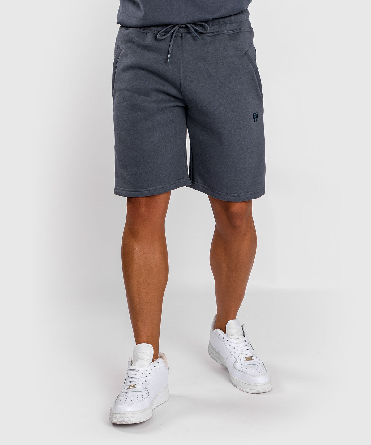 Short en coton Venum Silent Power - Bleu marine