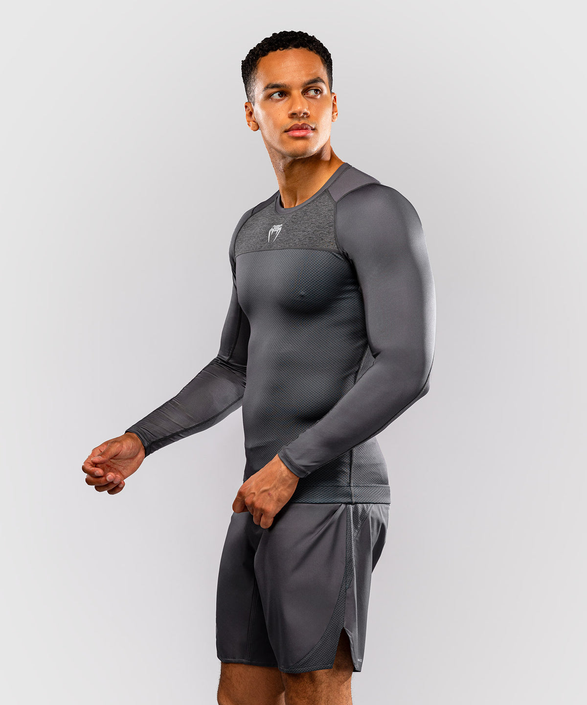 Venum G-Fit Scale Langarm-Rashguard - Grau