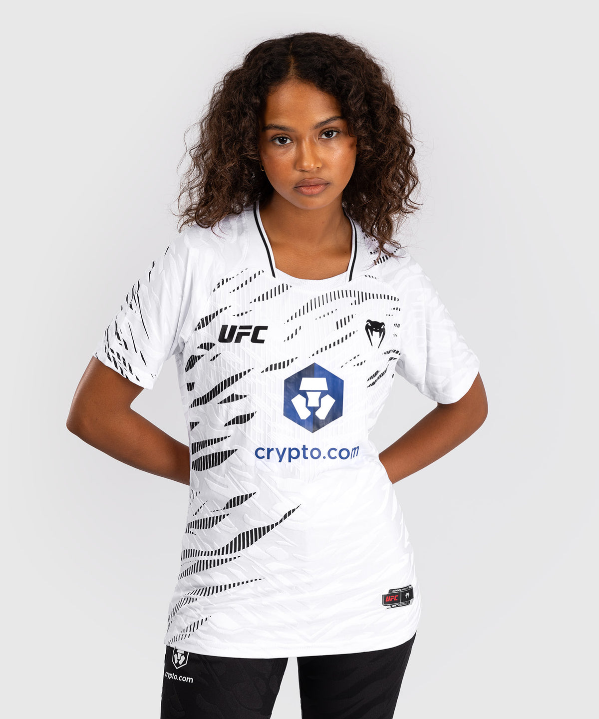 T-shirt Dry-Tech pour Femmes UFC Fusion by Venum Authentic Fight Night - Blanc