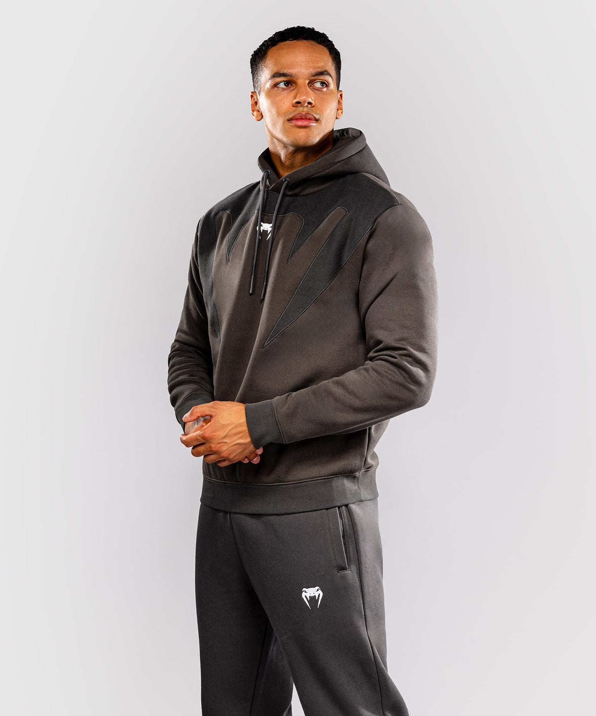 Venum Attack Fleece & Weave Hoodie - Grau