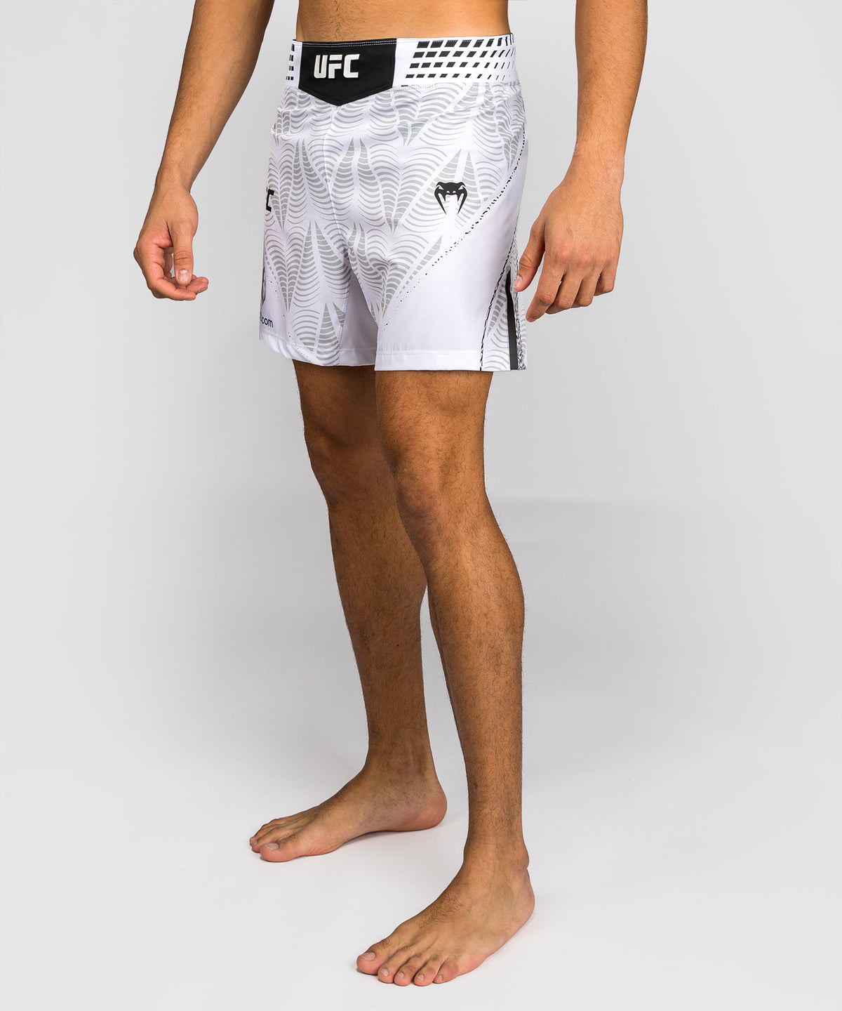 Men's UFC Zenith by Venum White Authentic Fight Night Short Fit Fight Short