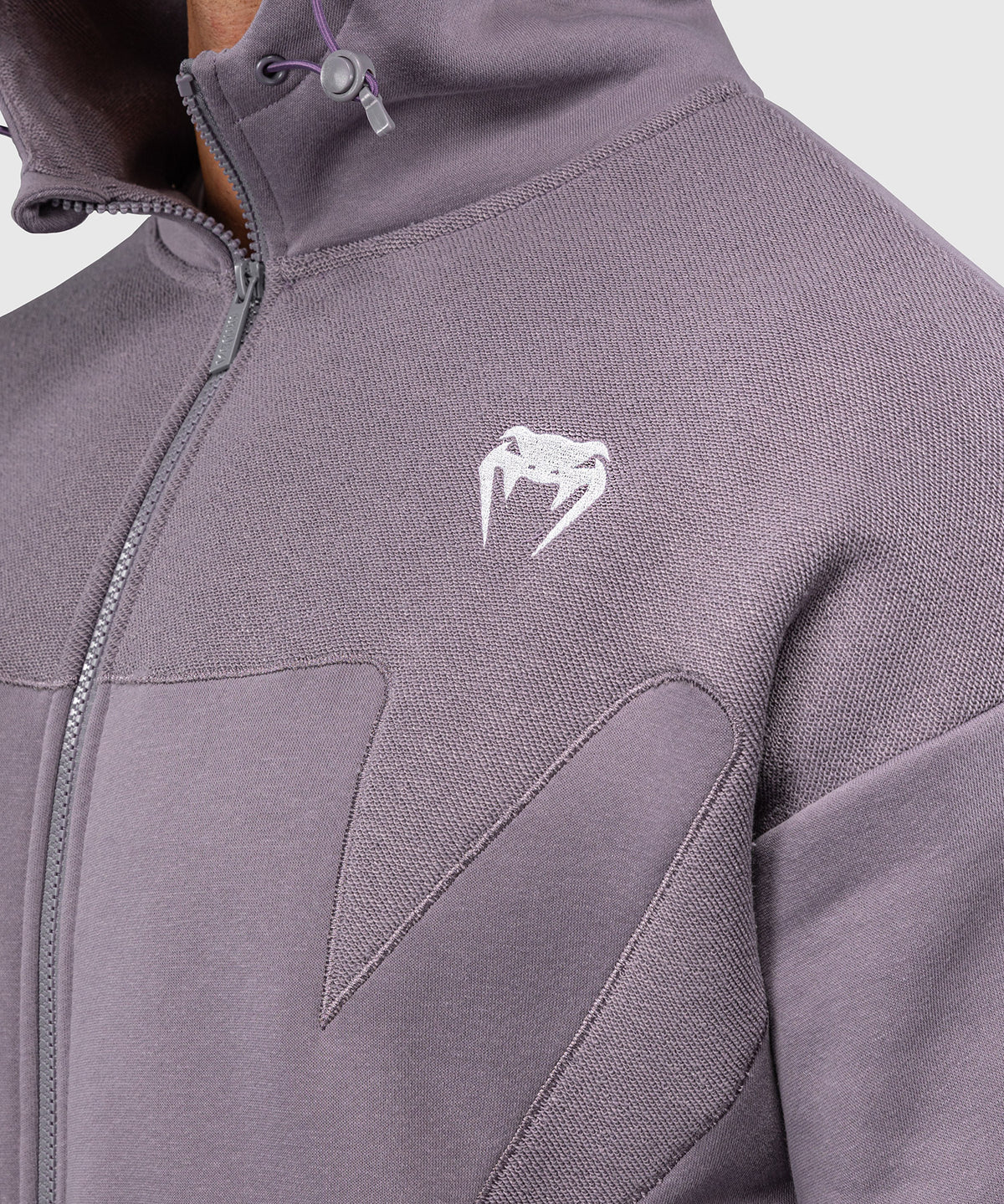 Venum Attack Fleece & Weave Chaqueta de chándal - Gris lavanda