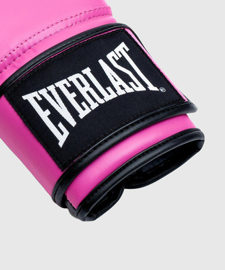 Gants de boxe Everlast Powerlock OG Training - Rose/Noir