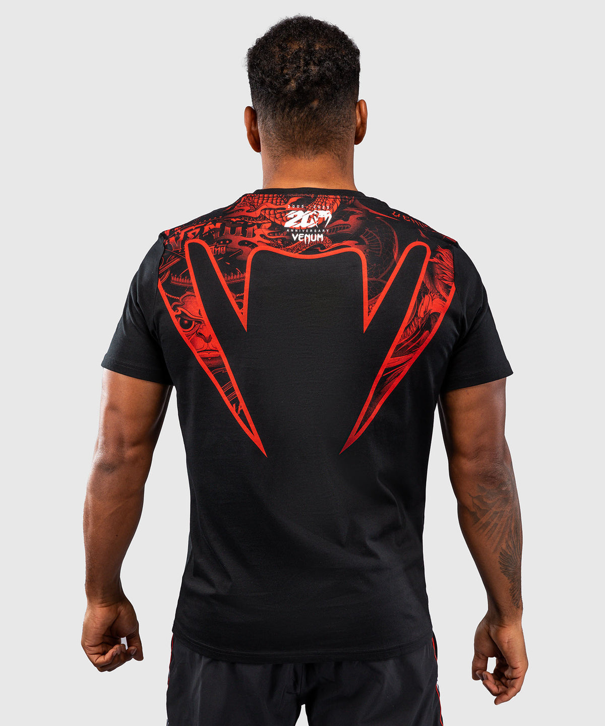 Venum 20th Anniversary T-Shirt - Schwarz/Rot