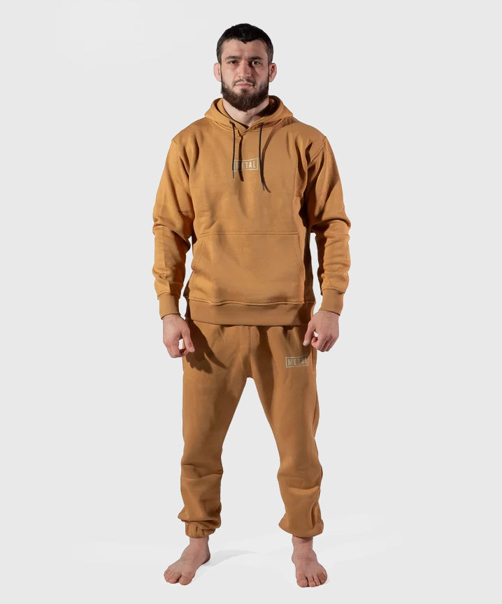 Metal Boxe Caucasian Hills Kapuzenpullover - Beige