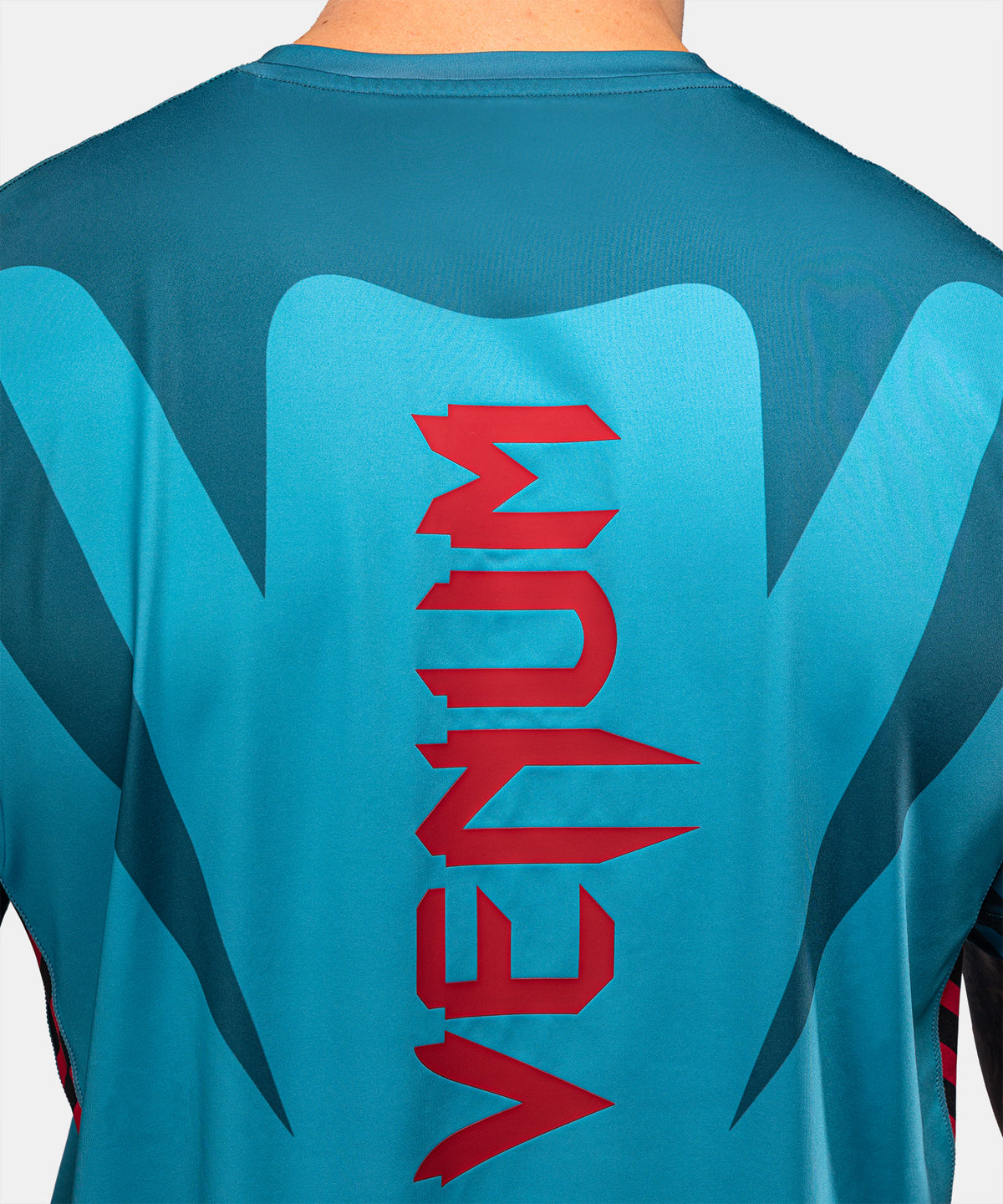 T-shirt Dry Tech Venum Attack 90 - Turquoise/Rouge