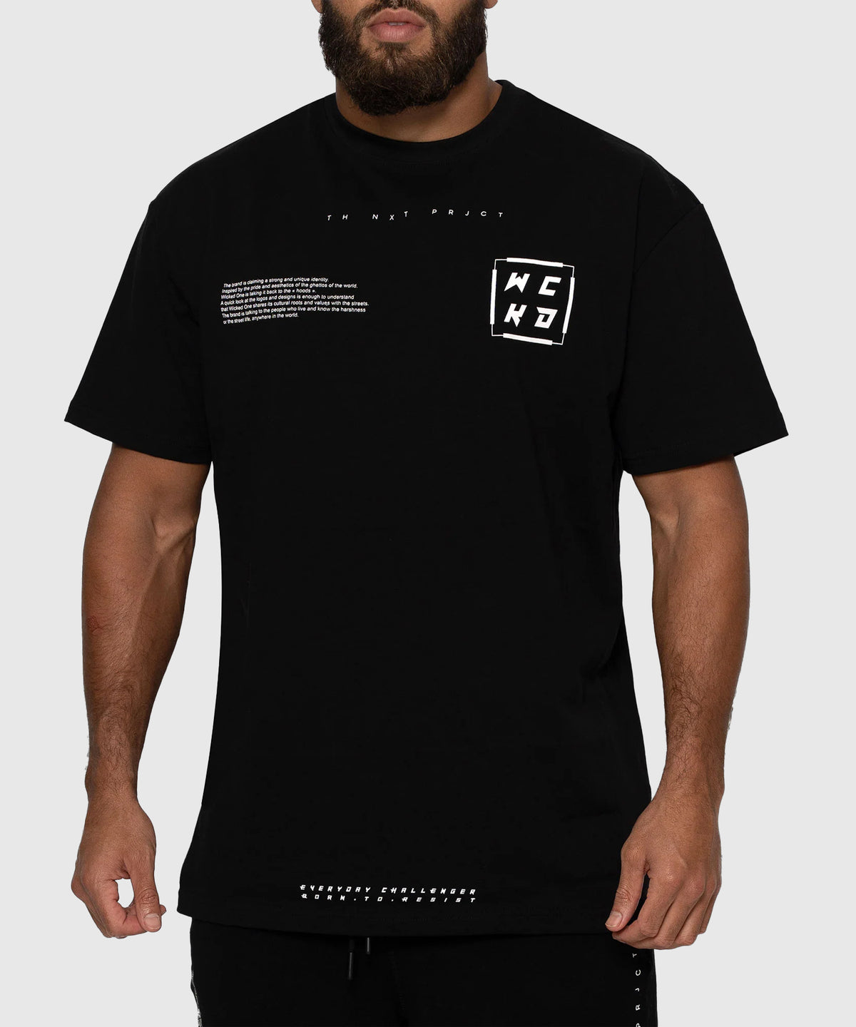 Wicked One Oversize Project Camiseta de Entrenamiento - Negro