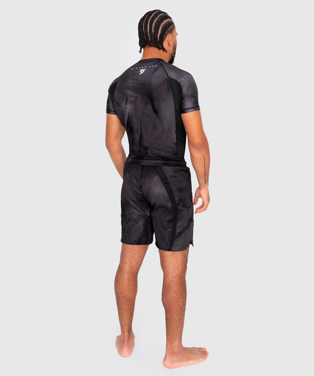 Wicked One Contest Rashguard de Manga Corta - Negro