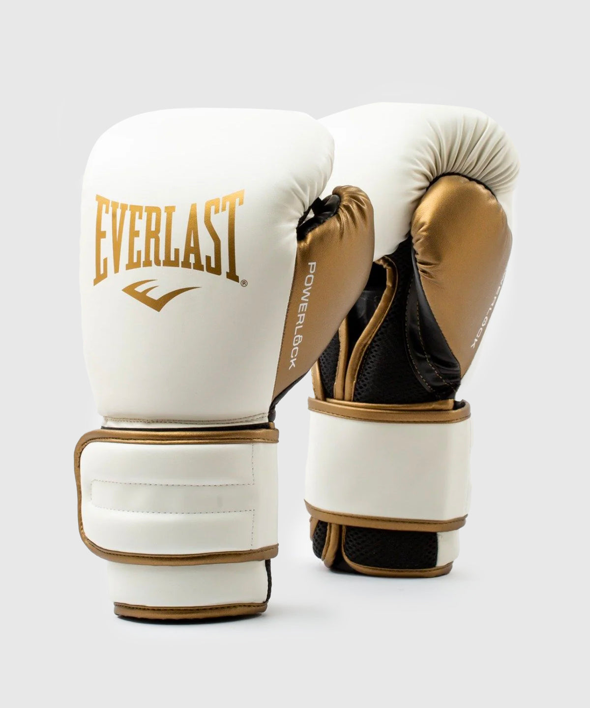 Everlast Powerlock 2r Boxhandschuhe - Weiß/Gold