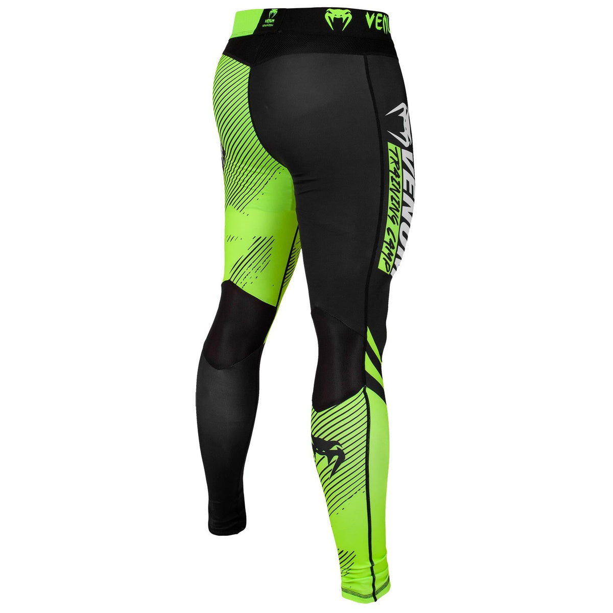 Pantalon de Compression Venum Training Camp 2.0 - Noir/Jaune Fluo
