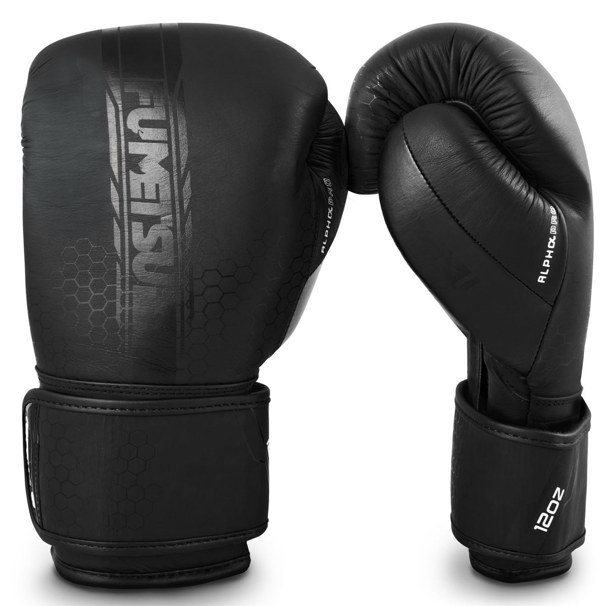 Fumetsu Alpha Pro Guantes de Boxeo - Negro/Negro