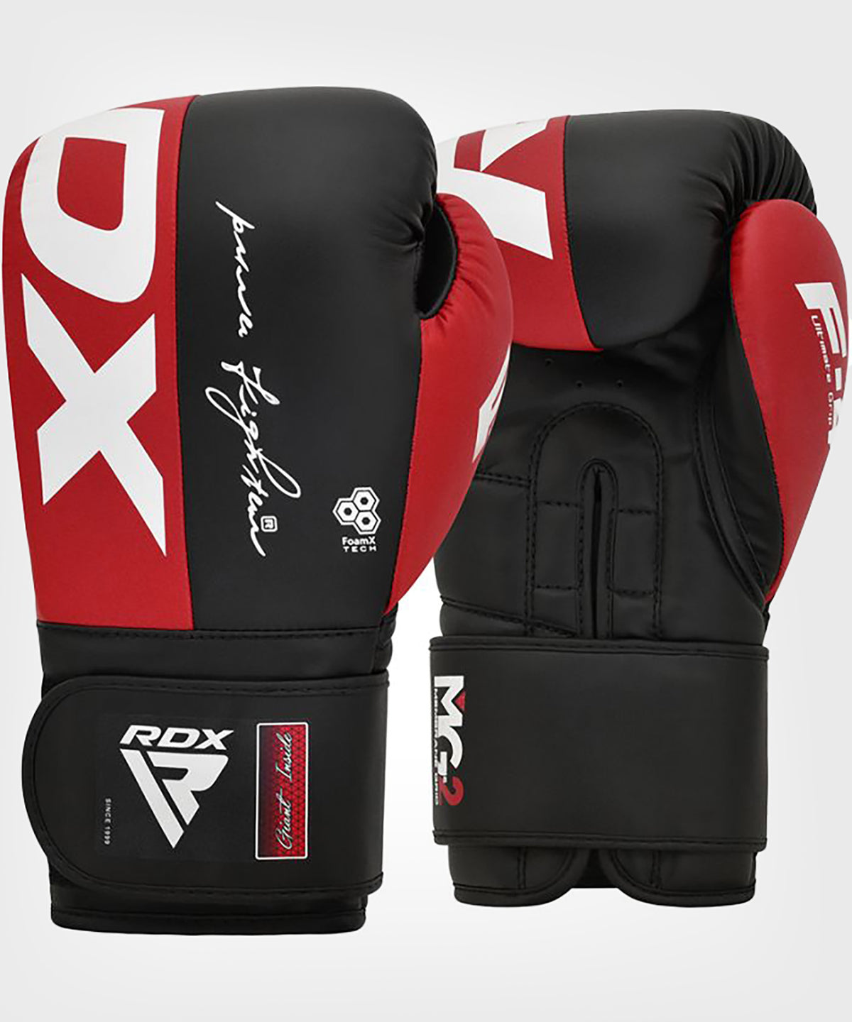 RDX F4 Guantoni da Boxe - Rosso/Nero