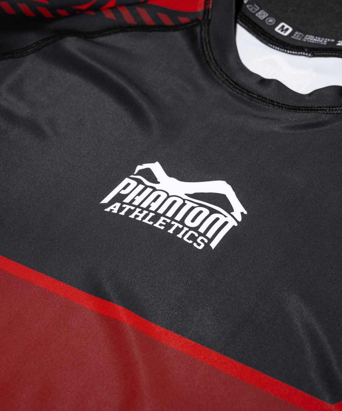 Phantom Athletics Evo Apex Rashguard - Nero/Rosso