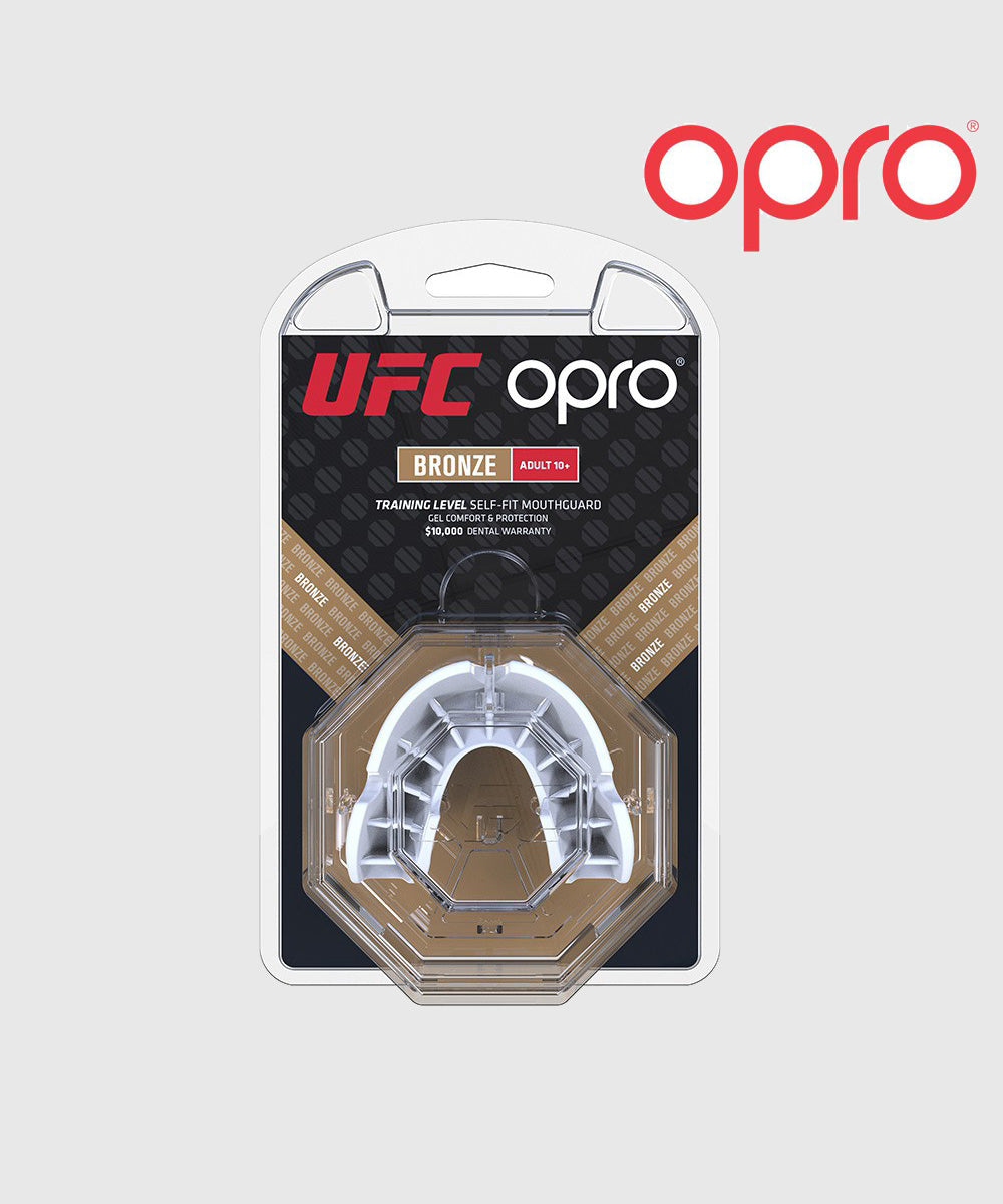 Opro UFC Paradenti – Bianco/Bronzo