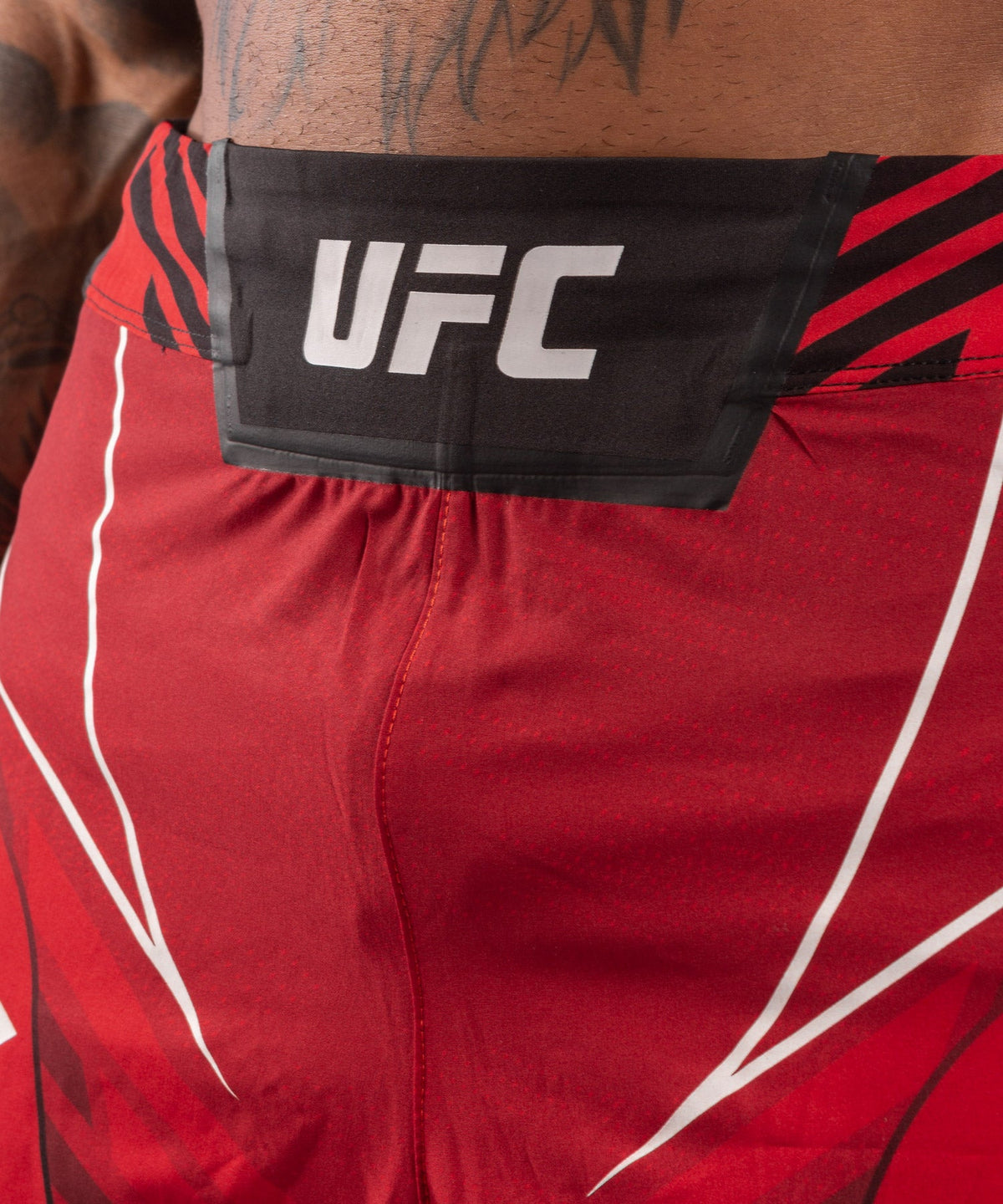 Fightshort Homme UFC Venum Authentic Fight Night - Coupe Longue - Rouge