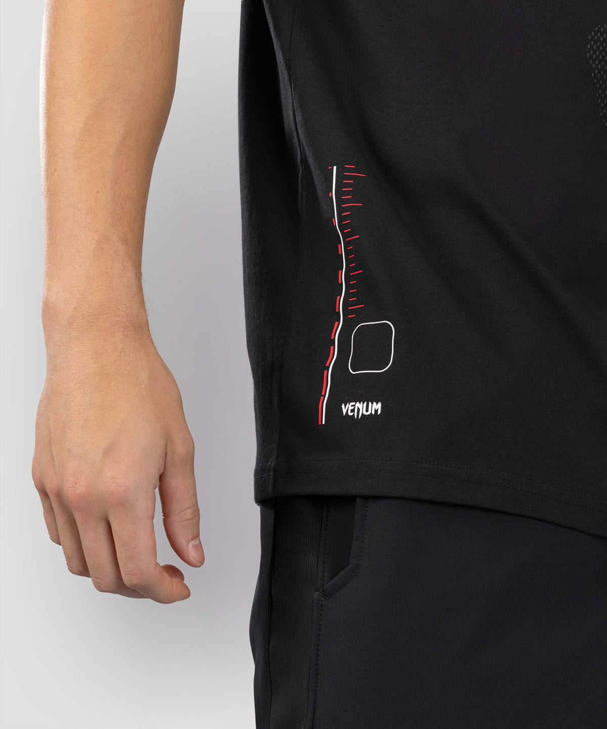 Venum Tactical XT Maglietta - Negro/Rojo