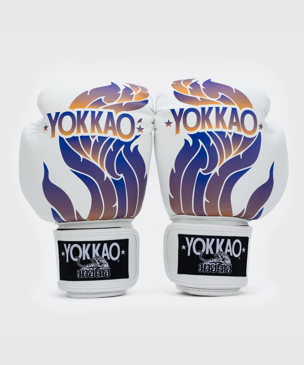 Yokkao The Flame Boxing Gloves - White