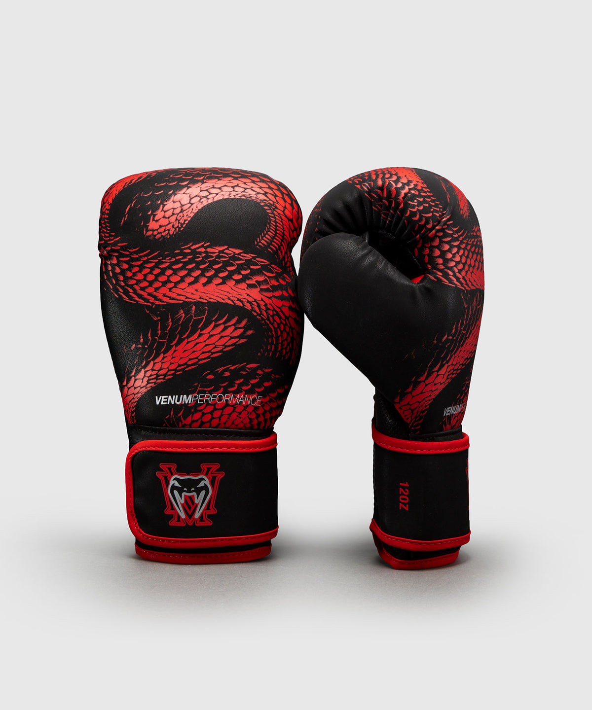 Venum Matupa Boxhandschuhe - Schwarz/Rot/Silber