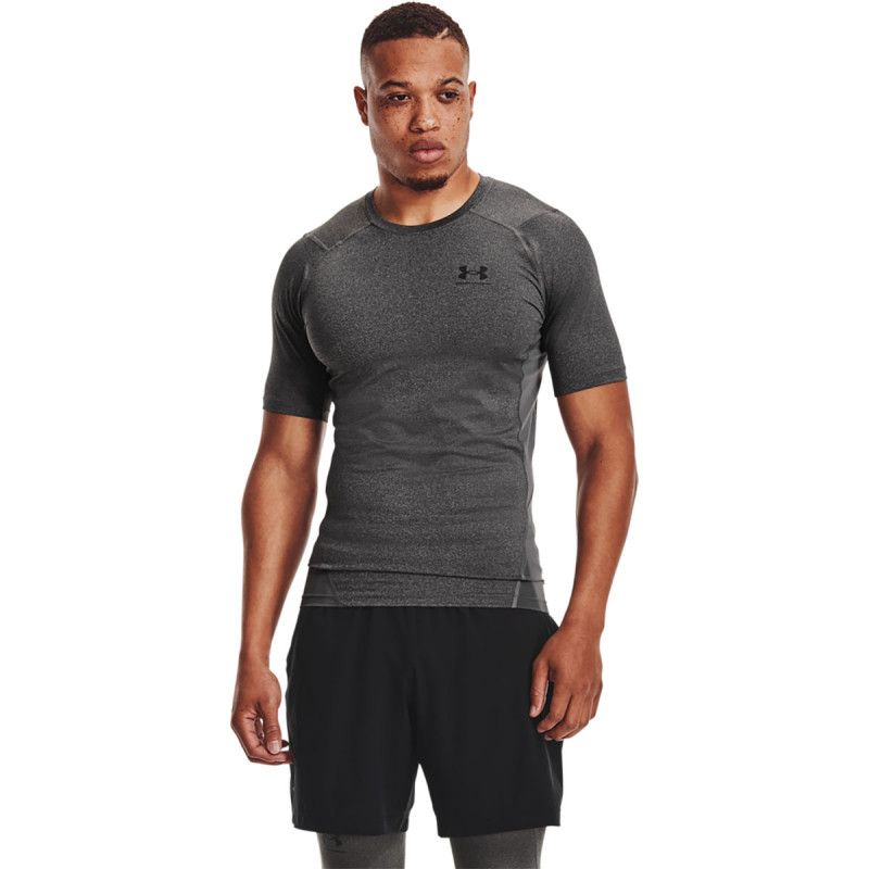 T-shirt Under Armour HeatGear® Armour - Manches Courtes - Gris