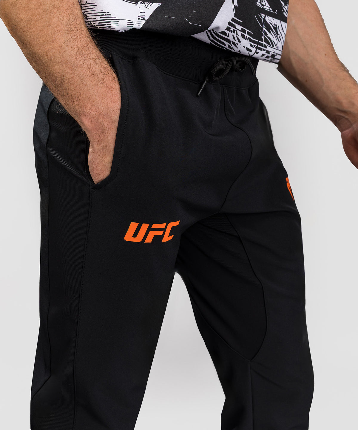 Men's UFC Zenith by Venum Black Authentic Fight Week Pant