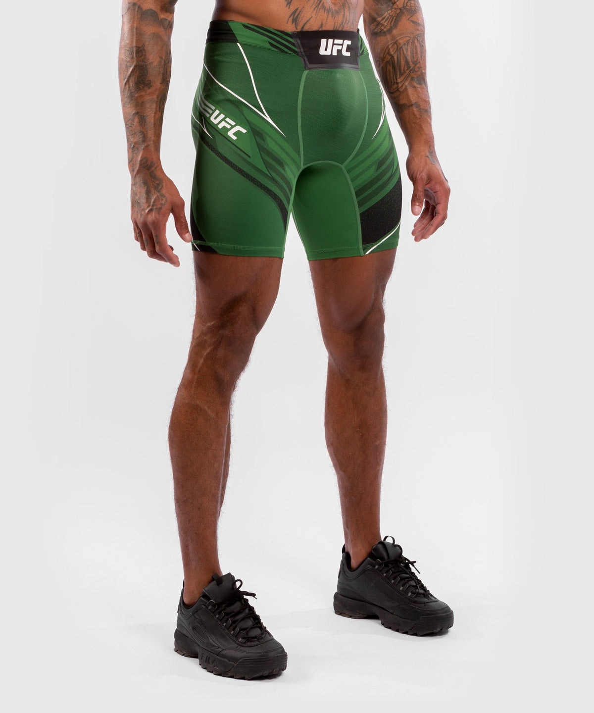 UFC Herren Kompressionsshorts Venum Authentic Fight Night - Long Cut - Grün