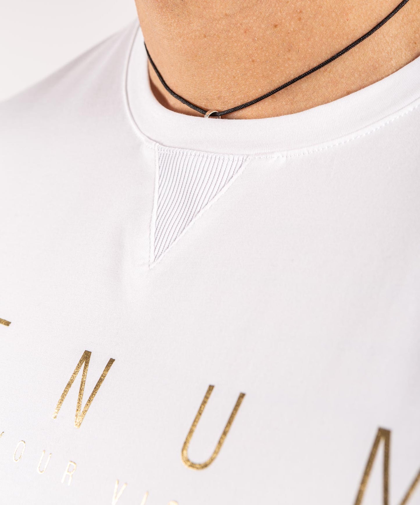 T-shirt Venum LiveYourVision - Blanc/Noir