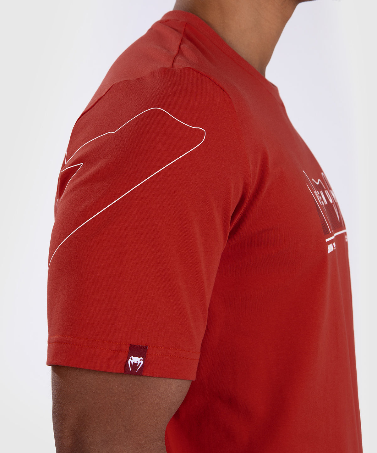 Venum Snake Print Camiseta - Rojo