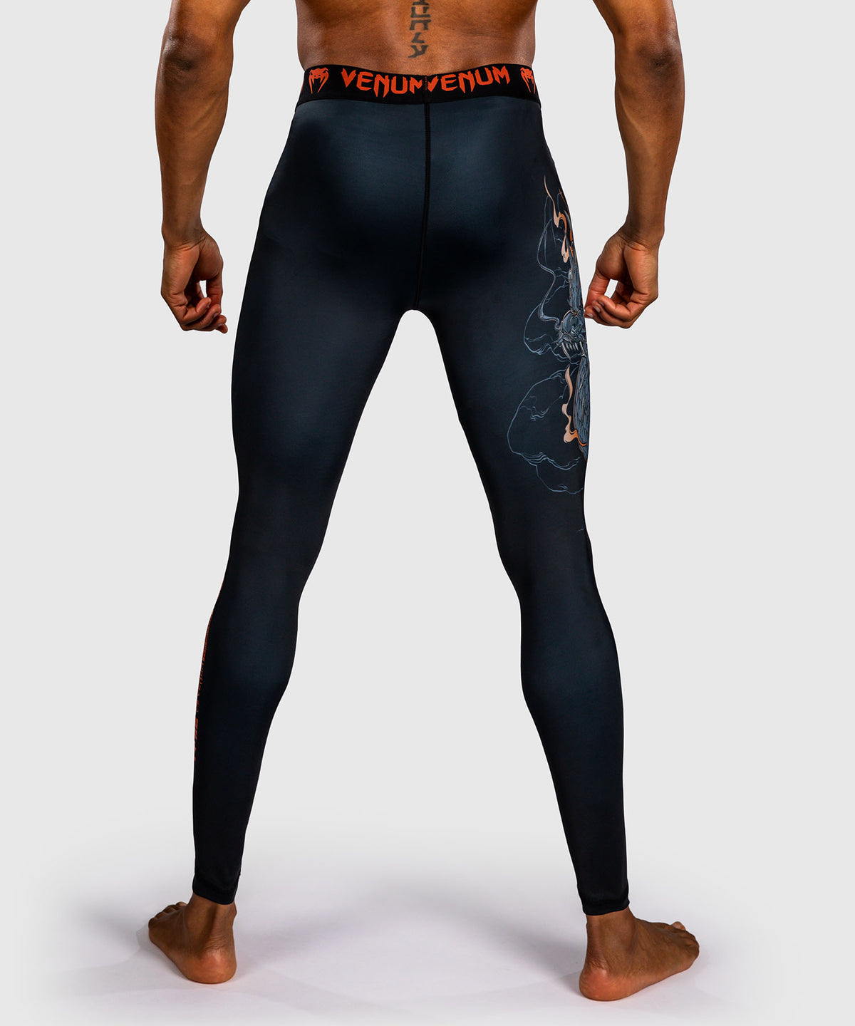 Venum Thunder Dragon Pantaloni a Compressione – Nero/Grigio/Rame
