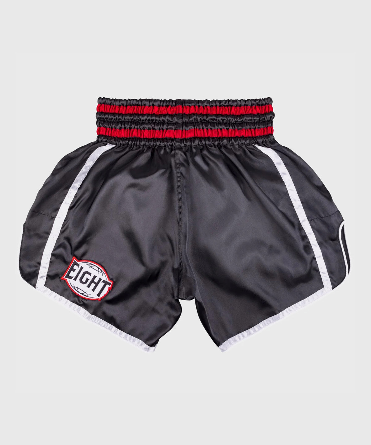 8 Weapons Bangkok Pantaloncini da Muay Thai - Nero/Bianco