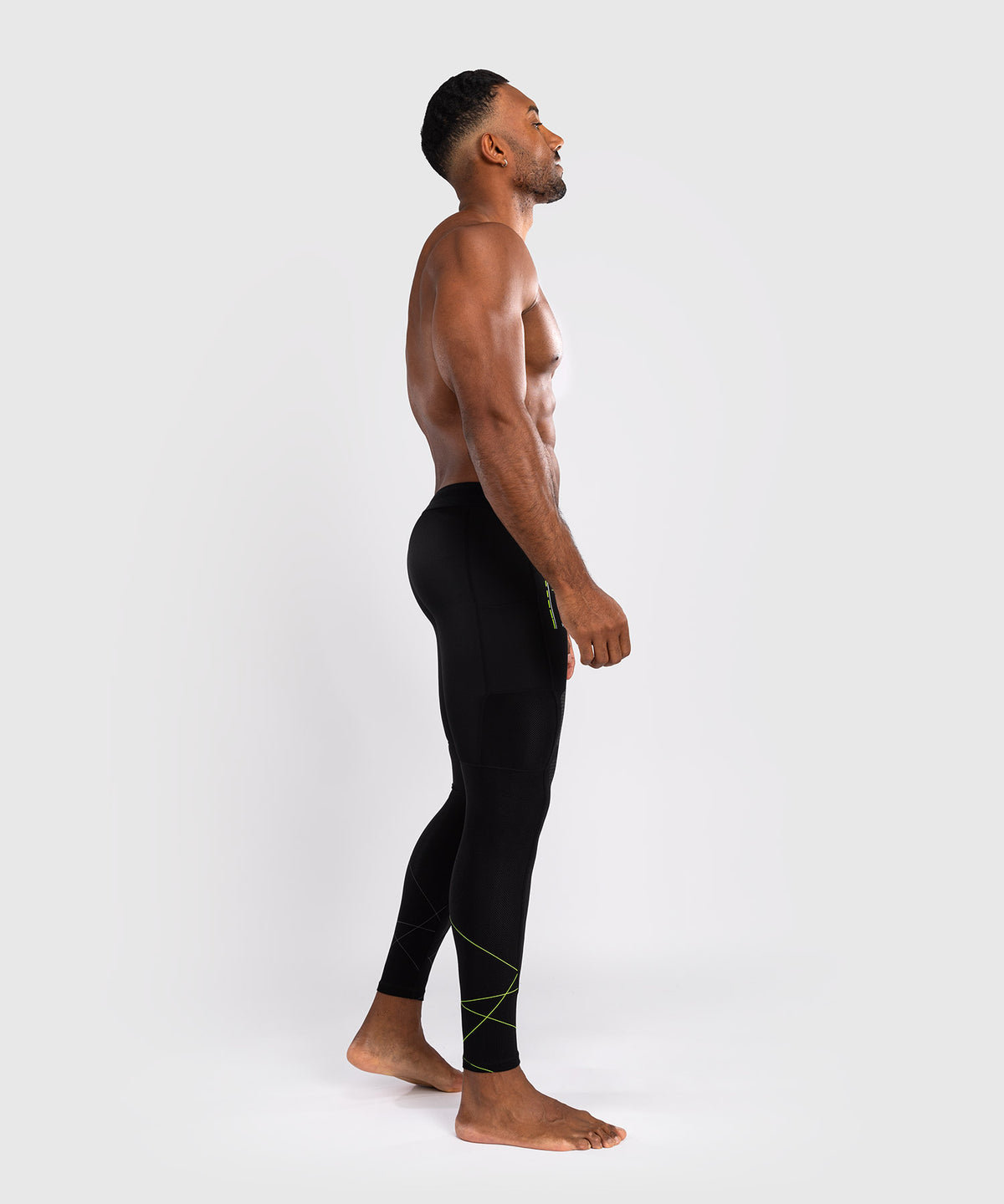 Pantalon de compression Venum Training Camp 4.0 - Noir/Vert Fluo