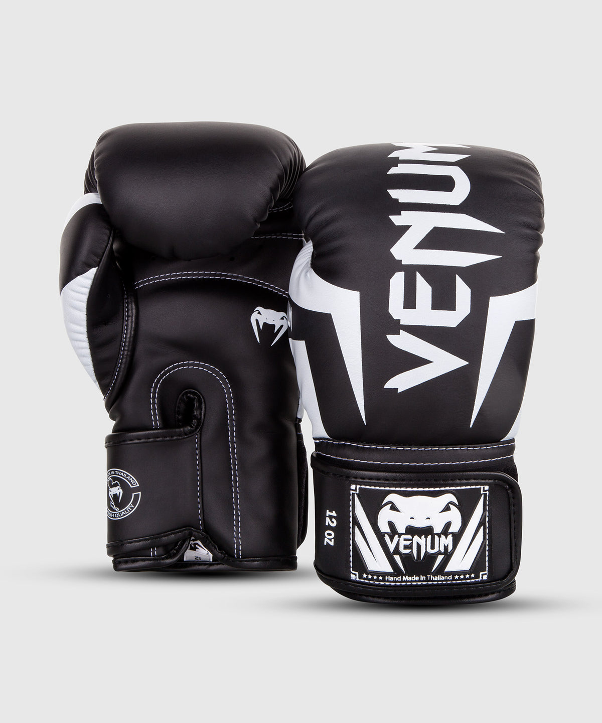 Gants de Boxe Venum Elite - Noir/Blanc