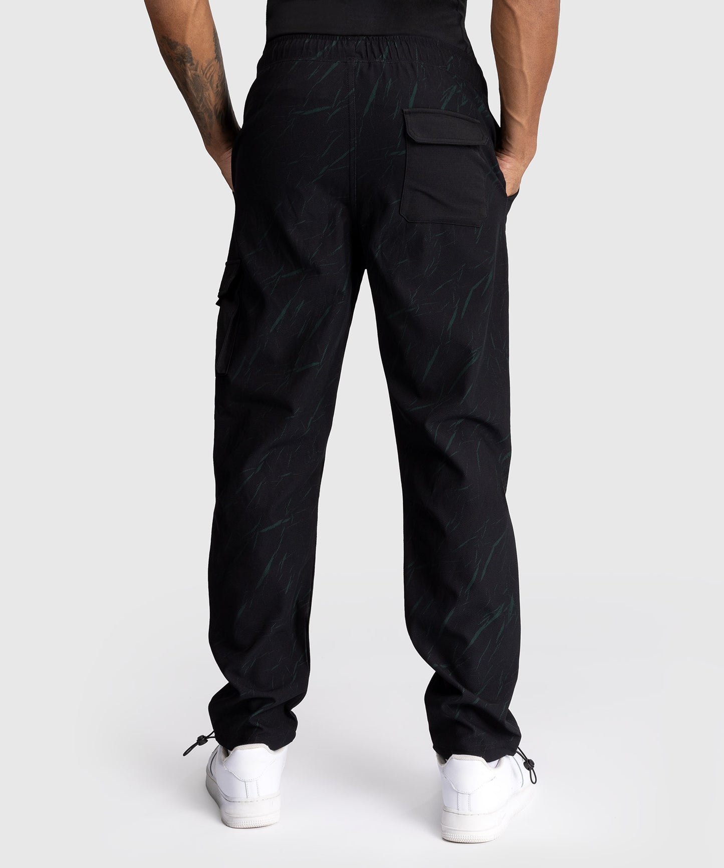 Venum Trooper Pantalones de Chándal Para Hombre - Negro/Verde Bosque