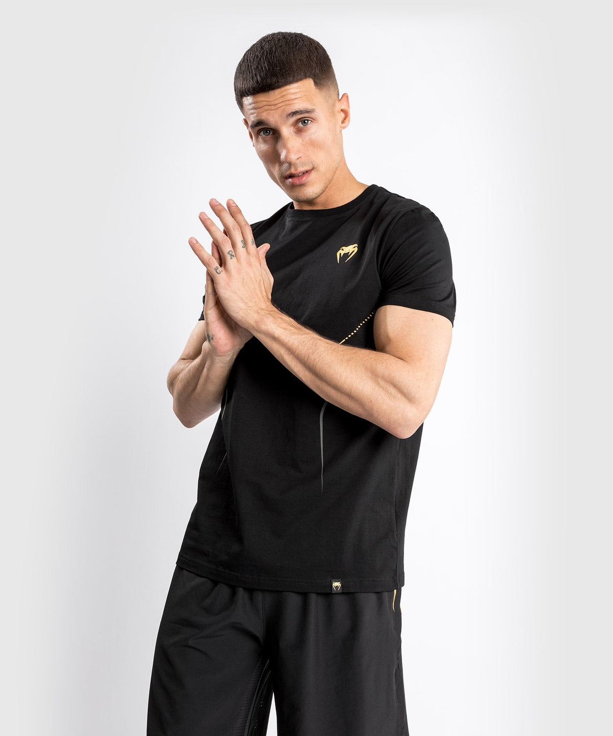 T-shirt Venum Athletics – Noir/Or