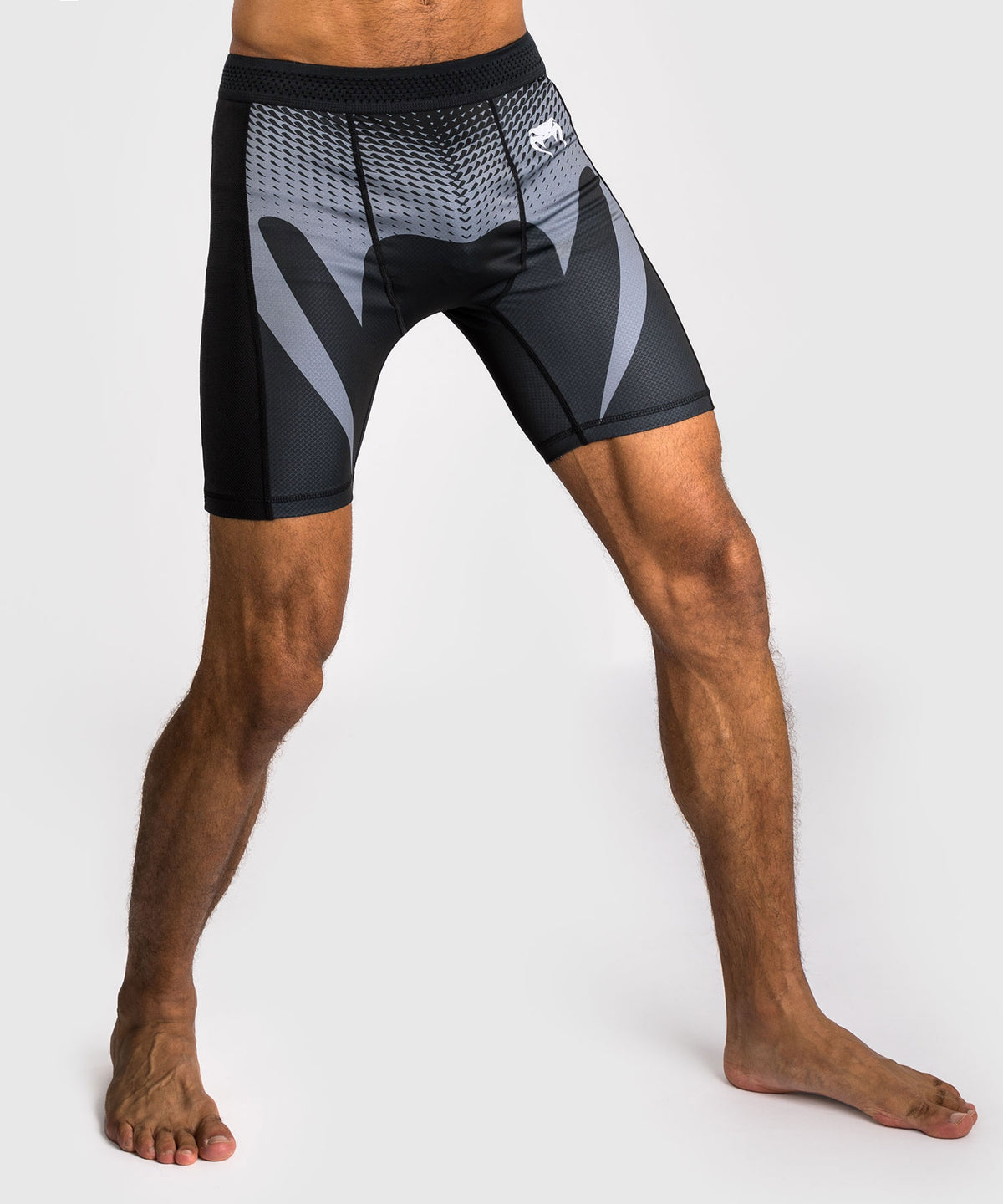 Venum No Gi Vale Tudo Pantaloncini - Nero/Grigio Argento