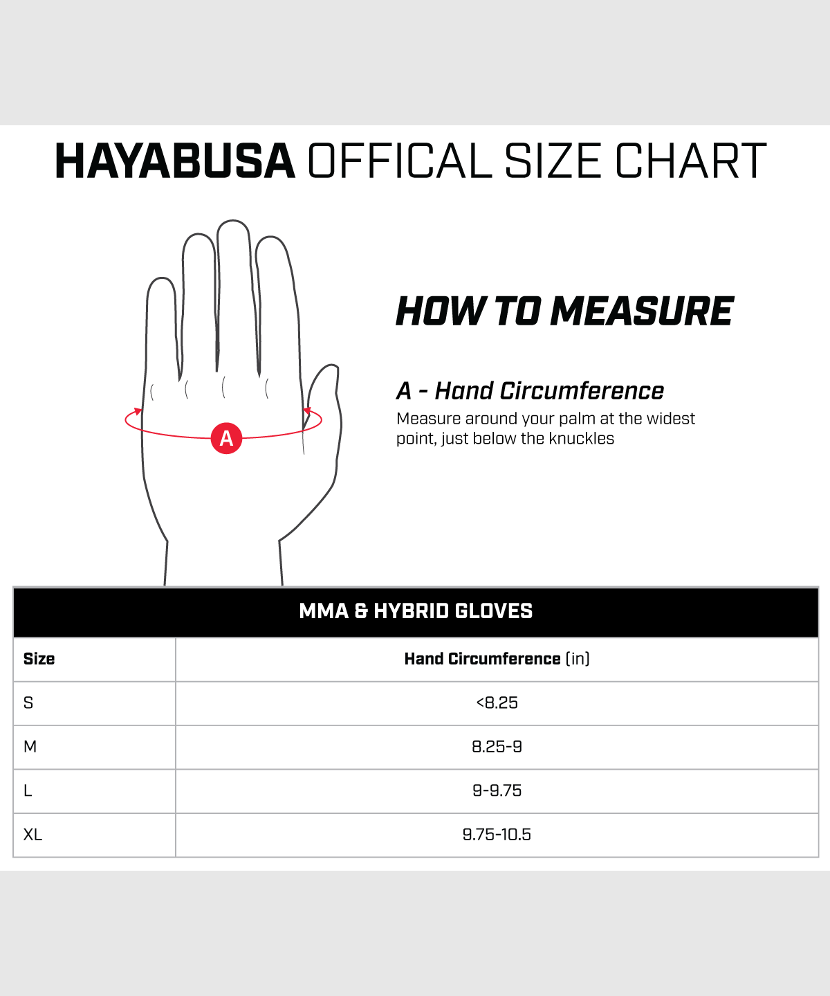 Hayabusa T3 MMA-Handschuhe - Schwarz/Grau