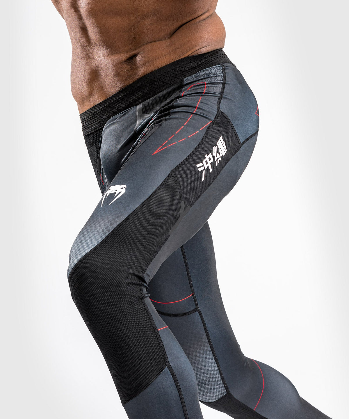 Pantalon De Compression Venum Okinawa 3.0 - Noir/Rouge